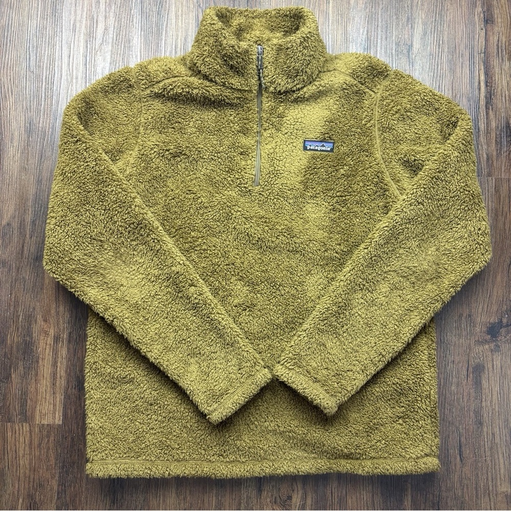 Patagonia Women's Mustard Zip-Up Sweater M
